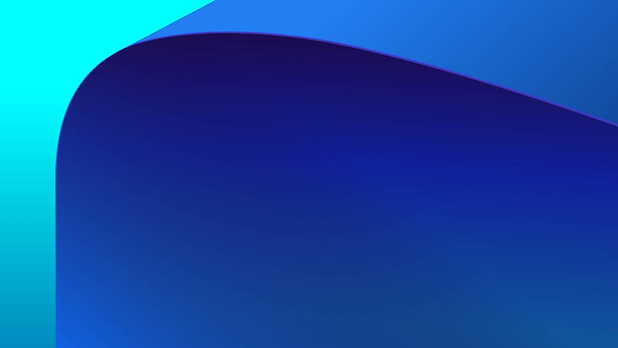 Blue Gradient Curve