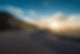 Sunlit Mountain Road