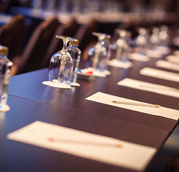 Conference Table Setup