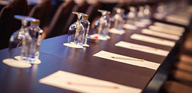 Conference Table Setup