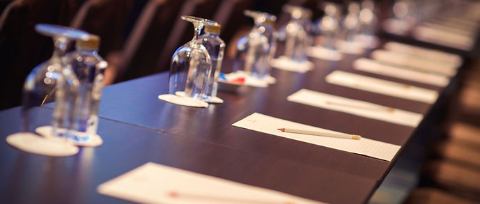 Conference Table Setup
