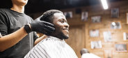 Barber Styling Hair