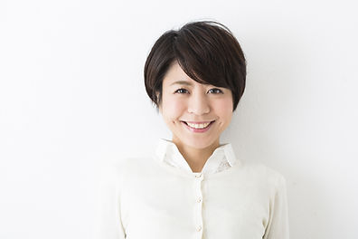 笑顔の女性