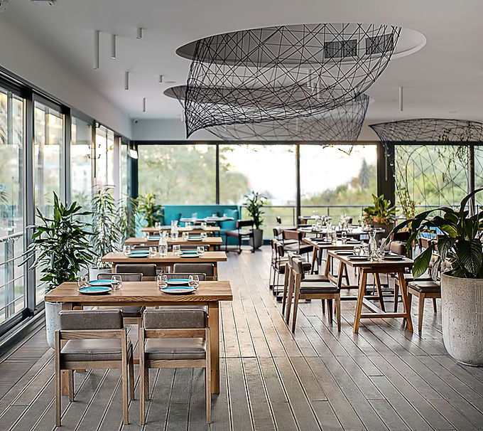 Stylish Modern Cafe