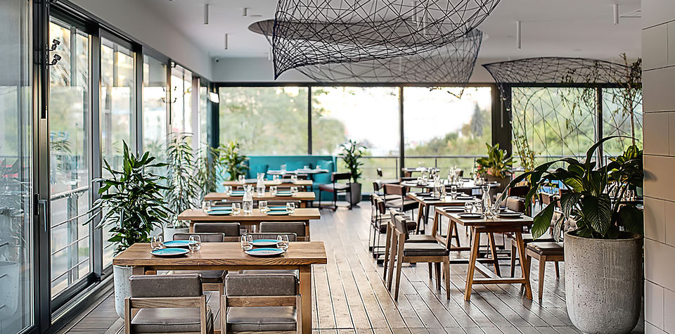 Stylish Modern Cafe