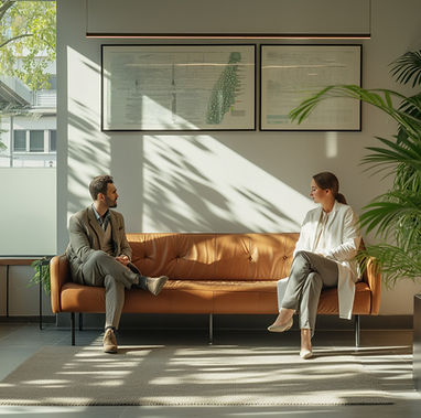 Modern Office Lounge Meeting