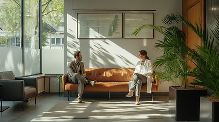 Modern Office Lounge Meeting