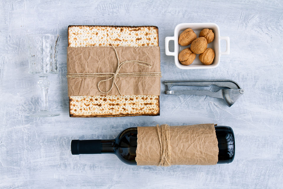 Passover Meal Setting