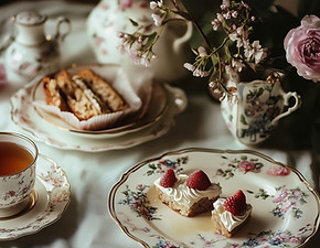 Elegant Tea Party Setting