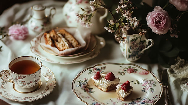 Elegant Tea Party Setting