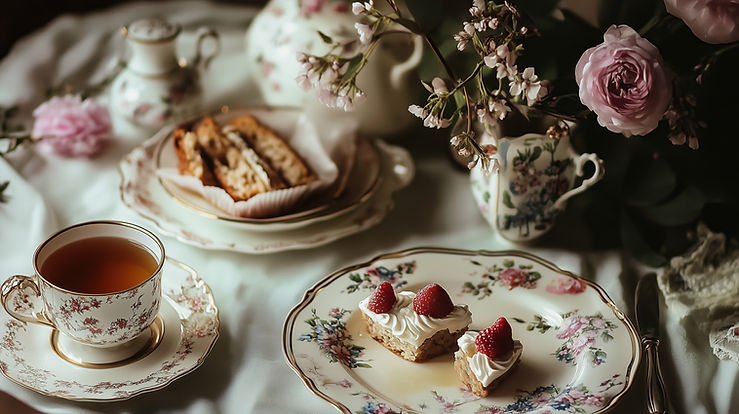 Elegant Tea Setting