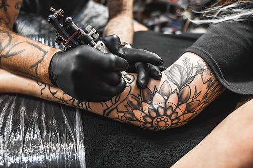 Tattoo Artist at Work