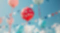 Red and Blue Balloons