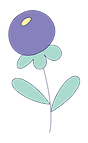 Illustrazione floreale minimalista