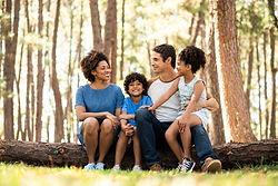 Family in Nature