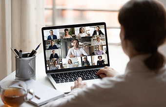 Virtual Team Meeting