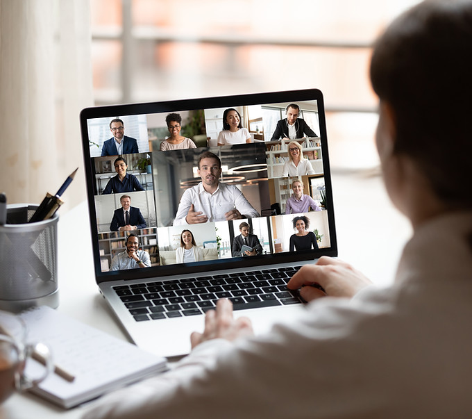 Virtual Team Meeting