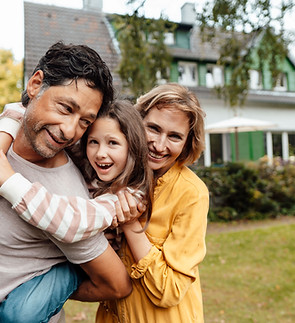 Happy Family Outdoors