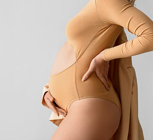 Nude Bodysuit with Cutout