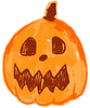 漫画ハロウィーンカボチャ