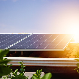 Solar Panels on Roof