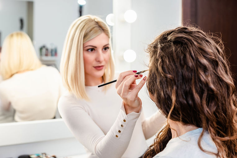 Makeup Artist at Work