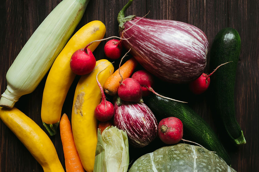 Fresh Vegetables Display
