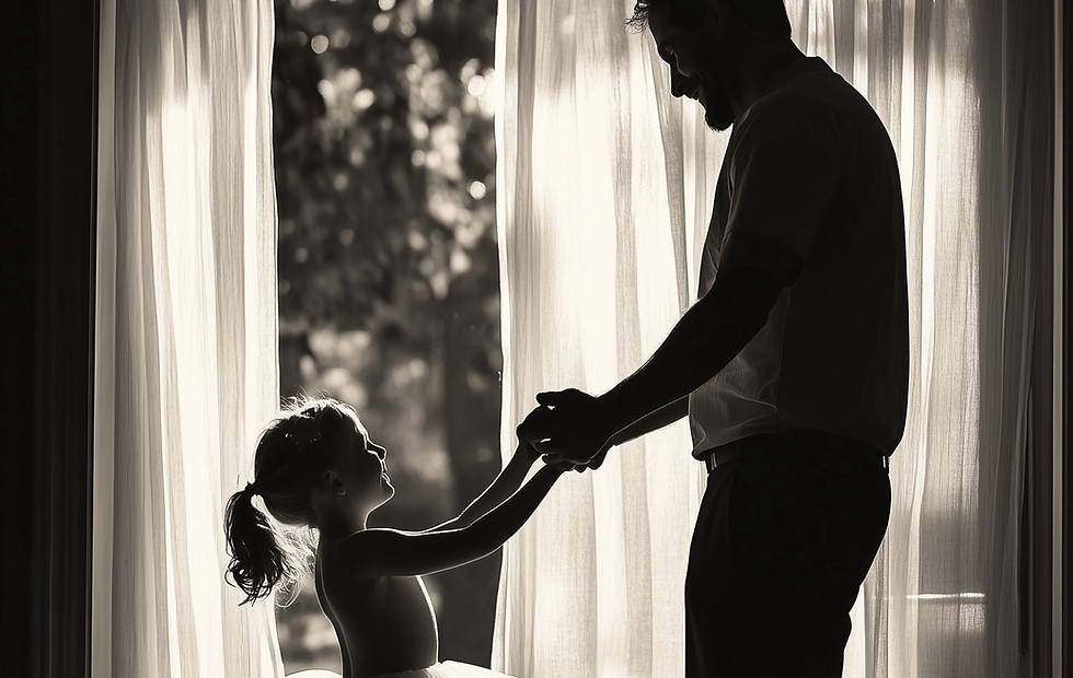 Father and Ballerina Daughter