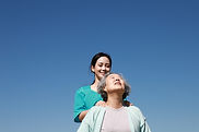 Älterer Patient