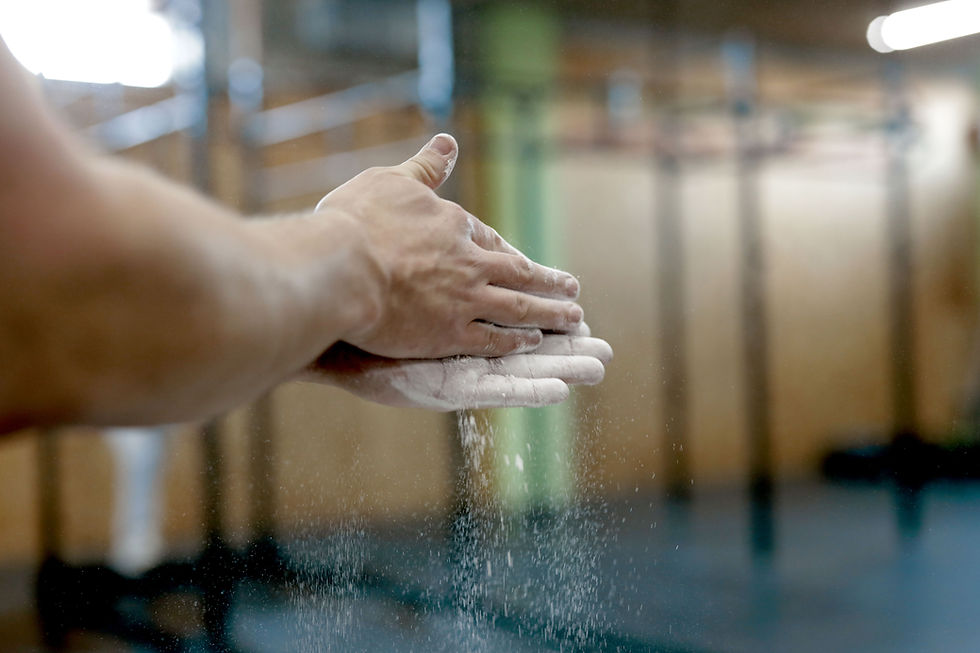 Chalked Hands Clapping