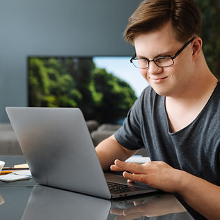 Using Laptop at Home