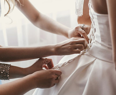 Bride's Dress Lacing