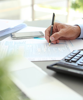 Filling Out Tax Form