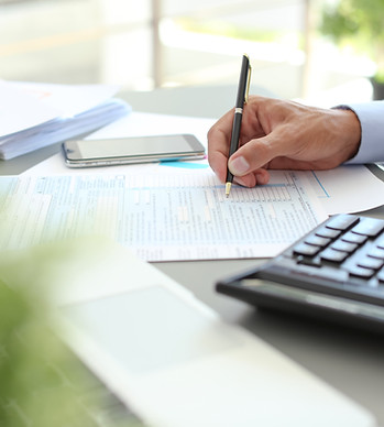 Filling Out Tax Form