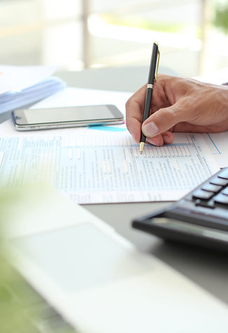 Llenar formulario de impuestos