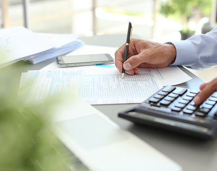 Filling Out Tax Form