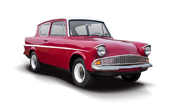 Classic British Car side view