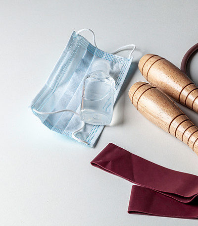 Fitness items and mask