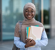 Happy College Student