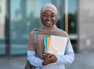 Happy College Student