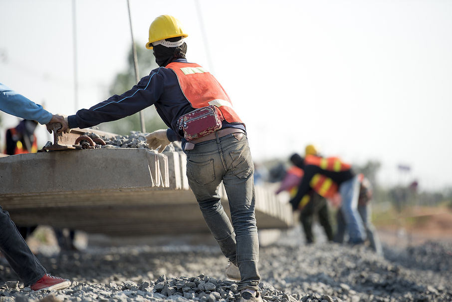 Trabalhadores de ferrovias