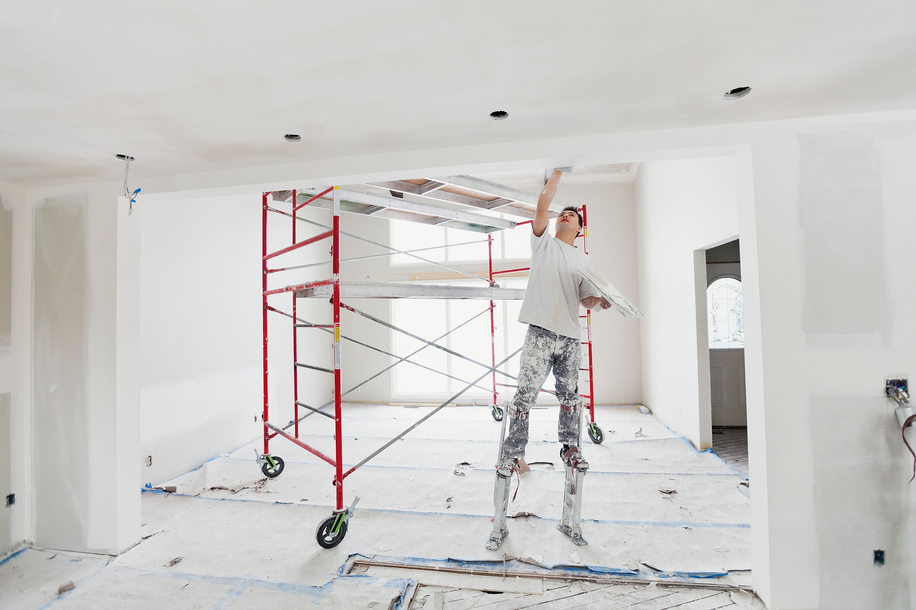 Zimmer wird renoviert