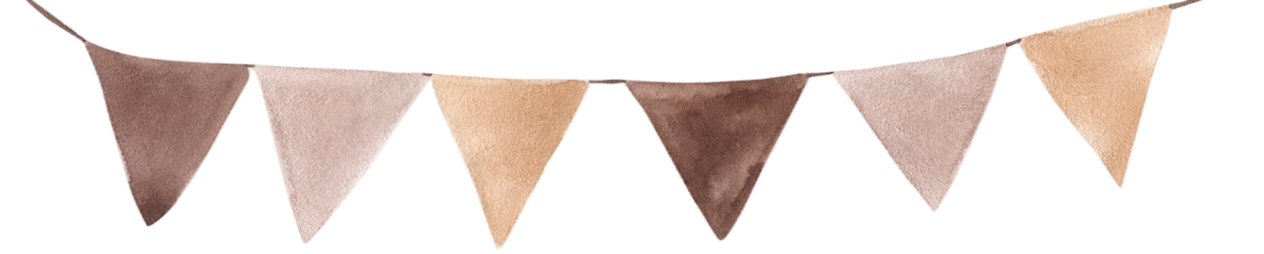 Fabric Pennant Banner
