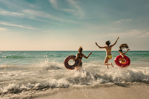 Beach Fun Jumping