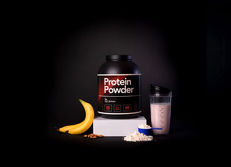 Protein Powder Display