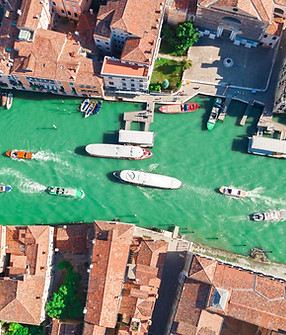 Venice Grand Canal Aerial