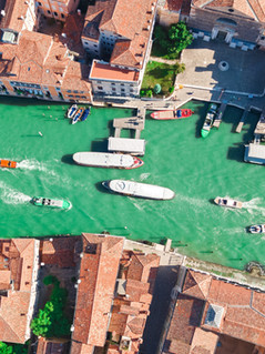 Venice Grand Canal Aerial