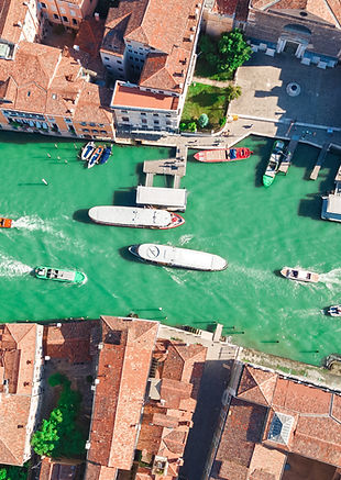 Venice Grand Canal Aerial