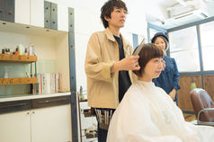 美容院でイメージチェンジ