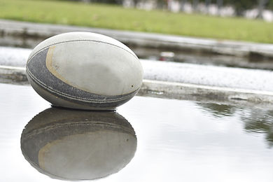 Reflejo de pelota de rugby